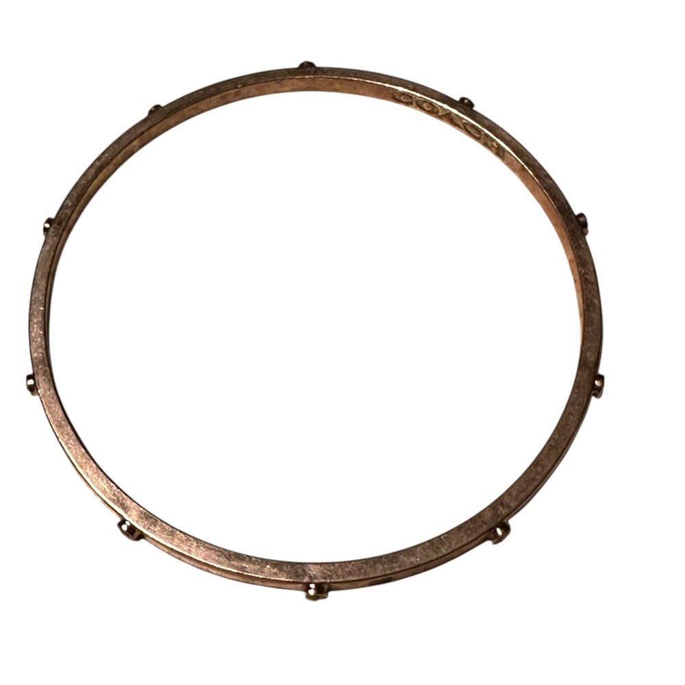 COACH Gold-Tone Bangle
